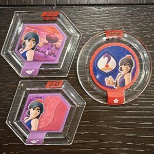 DISNEY INFINITY 2.0 Originals Power Disc Lot Sands Agrabah Palace View Rags Rich